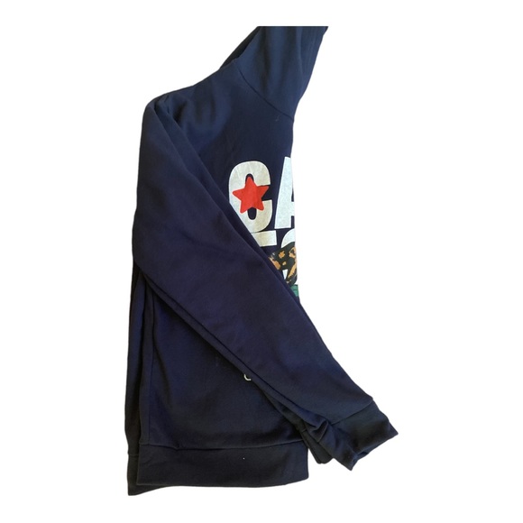 Navy Blue California Hoodie - Picture 6 of 6